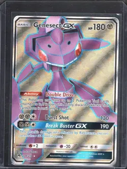 Genesect GX - 204/214 - Full Art Ultra Rare - Lost Thunder - NM/M - Pokemon Card - Image 1
