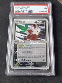 Shiftry ex Pokemon Crystal Guardians Holo 97/100 PSA 7 NM Graded Card - Image 1