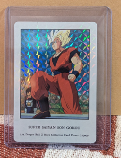 Super Saiyan Son Goku FOIL - Dragon Ball Z Hero Collection Card 134 - Image 2