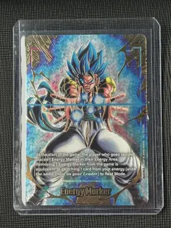 Bandai Dragon Ball Super Card Game Energy Marker Gogeta E-126 Foil NYC - Image 2