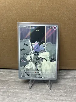 Pokemon TCG Gothita Illustration Rare Holo Card 124/086 Sv White Flare English - Image 1
