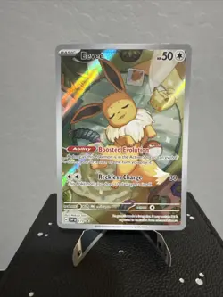 Pokemon TCG Eevee SVP173 Prismatic Evolutions Promo Card - Image 1