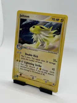 Pokemon TCG Jolteon #6/100 EX Sandstorm English E-reader Card Holo Rare 2003: LP - Image 2