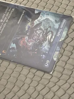 Rhystic Study (Anime Borderless) Wilds of Eldraine: Enchanting Tales LP MTG - Image 2