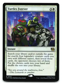 Turtles Forever #27 Teenage Mutant Ninja Turtles Foil - Image 1