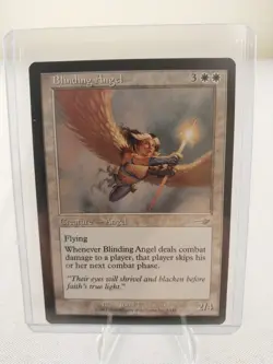 Vintage MTG Magic the Gathering Blinding Angel Nemesis (#3) (Grade) - Image 1