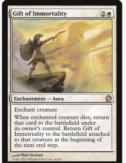 MTG: Gift of Immortality | Theros | NM | Rare | Enchantment - Aura - Image 1