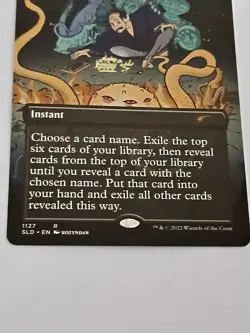 MTG Demonic Consultation (1127/3004) Secret Lair Drop Series NM FOIL - Image 5