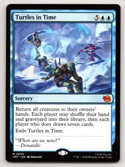 MTG Turtles in Time Normal M Teenage Mutant Ninja Turtles TMT 55 NM Magic - Image 1