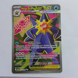 Mega Starmie ex 102/088 Full Art Ultra Rare - Pokemon TCG: Perfect Order Card - Image 1