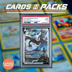 Carte Pokemon Lugia-V 186/195 Holo Tempete Argentee PSA 9 ✨ - Image 1