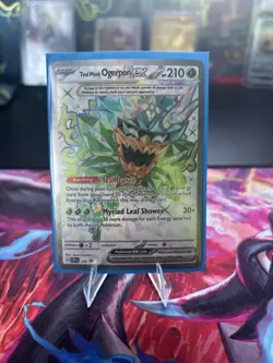 Pokemon Teal Mask Ogerpon EX SVP 166 Scarlet & Violet Promo Full Art Holo 210 HP - Image 1