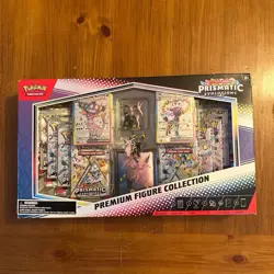 Pokemon TCG Scarlet & Violet Prismatic Evolutions Premium Figure Collection - Image 1