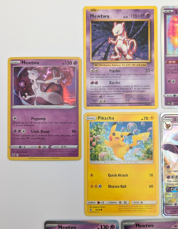 Lot of 16 Pokemon TCG Mew Mewtwo Pikachu XY Evolutions Espeon GX Sun & Moon Rare - Image 2