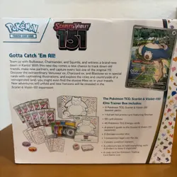 151 Pokemon Center Exclusive Elite Trainer Box ETB Scarlet & Violet - New sealed - Image 3