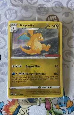 Pokemon TCG Dragonite 131/195 Silver Tempest Gamestop Promo Sealed - Image 1