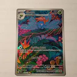 Pokemon Gloom Illustration Rare Holo 198/197 SV03 Obsidian Flames English - Image 1
