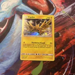 Zapdos SM159 - Team Up - Prerelease Black Star Promo - Pokemon - Image 1