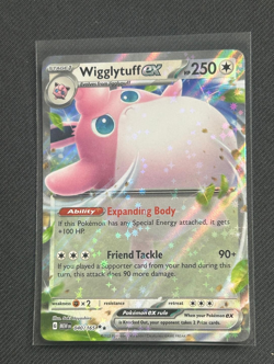 Pokemon 151 Wigglytuff EX 040/165 Double Rare Holo NM - Image 1