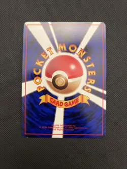 Geodude No. 074 Glossy Pokemon Japanese Vending Series 1 (Blue) NM - Image 2