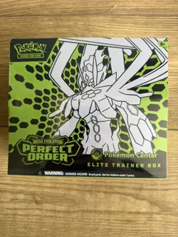 Pokemon TCG Perfect Order Pokemon Center ETB New Sealed READ DESCRIPTION - Image 1