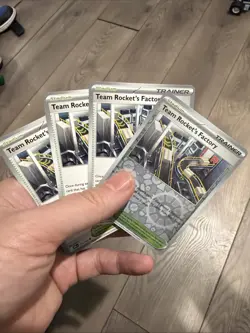 4x Team Rocket's Factory 173/182 x4 - Destined Rivals - Pokemon TCG - Playset - Image 1