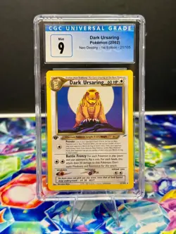 Pokemon - Dark Ursaring #21/105 - Neo Destiny - 1st Edition - CGC 9 - Mint - Image 1