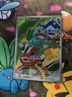 Pokemon TCG | First Partner Illustration | Bulbasaur Charmander Squirtle Promo - Image 5