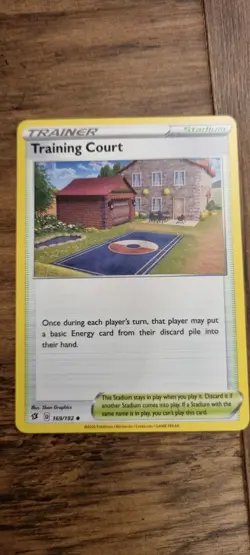 Training Court - Pokemon TCG - LP - Uncommon - Rebel Clash - Free UK P&P - Image 1