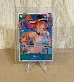 Nami Foil The Azure Sea's Seven Super Rare OP14-031 One Piece CCG - Image 1