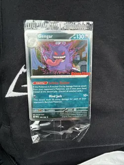 Pokemon Gengar GameStop Promo Card 050/088 ReverseHolo Pokemon TCG Perfect Order - Image 2