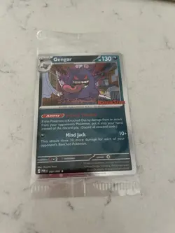 Pokemon Gengar Promo Stamped Holo Card GameStop Exclusive 050/088 2022 - Image 2
