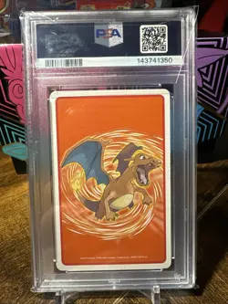 2004 Pokemon Firered Version Playing Cards Blastoise King Of Spades PSA 10 - Image 5