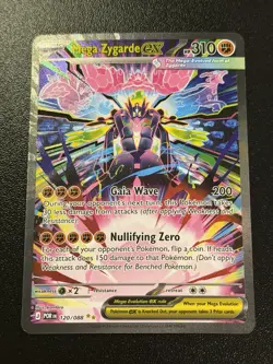 Mega Zygarde EX 120/088 SIR PokemonTCG Card Perfect Order READY TO SHIP - Image 1