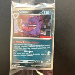 Pokemon Gengar GameStop Promo Card Sealed Pack English Trading Card - Image 3