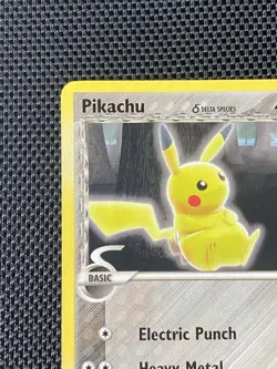 Pikachu 13/17 - Pop Series 5 Non Holo Pokemon Card LP+ - Image 2