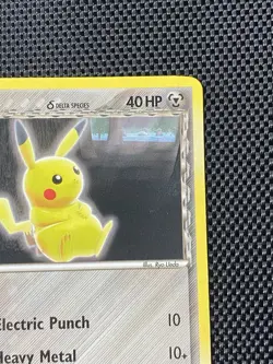 Pikachu 13/17 - Pop Series 5 Non Holo Pokemon Card LP+ - Image 3