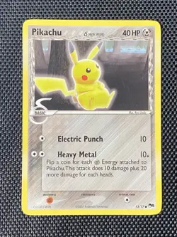 Pikachu 13/17 - Pop Series 5 Non Holo Pokemon Card LP - Image 1