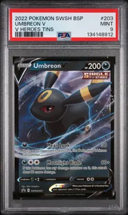 Umbreon V SWSH203 SWSH: Sword & Shield Promo Cards Holo - PSA 9 - Image 1