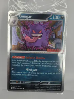 Pokemon Gengar GameStop Promo Card 050/088 CENTERED 🙌Pokemon TCG Perfect Order - Image 1