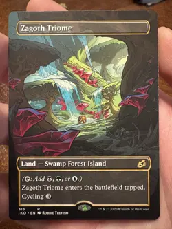 Zagoth Triome (Showcase) Ikoria: Lair of Behemoths Regular - Image 1