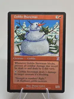 Goblin Snowman X1 TSB MTG Timeshifted HP - Image 1