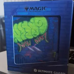 Ultimate Guard Sidewinder Deck Box TMNT Sewer Walls Magic Blue Green - Image 1