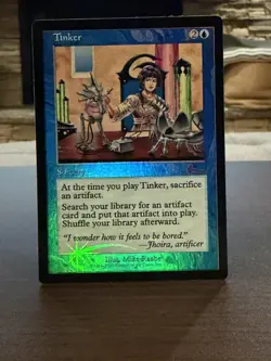 Tinker Foil Magic: The Gathering MTG Urza's Legacy GM/NM Looks Flawless - Image 2