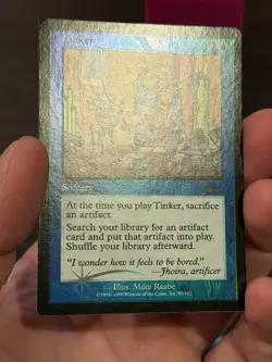 Tinker Foil Magic: The Gathering MTG Urza's Legacy GM/NM Looks Flawless - Image 5