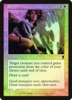 Odyssey MTG FOIL Shelter Magic - Image 1