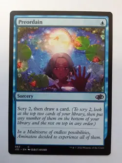 Preordain 63 Jumpstart 2022 MTG - Image 1