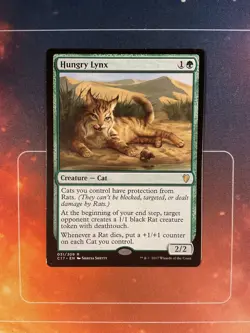 Hungry Lynx - Commander 2017 - Magic the Gathering - MTG - Image 1