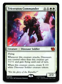 Triceraton Commander #25 Teenage Mutant Ninja Turtles Foil - Image 1