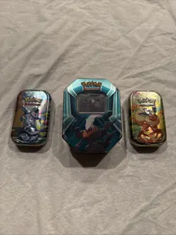 Set of 3 Pokemon Tins – Prismatic Evolutions + Darkrai - Image 1